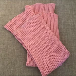 NEW! Baby Pink Soft Ribbed Leg Warmers